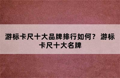 游标卡尺十大品牌排行如何？ 游标卡尺十大名牌